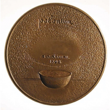 Médaille à l'effigie de Marie Curie. 