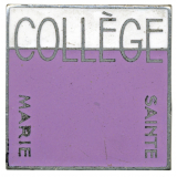 Insigne du Collège Sainte-Marie. 