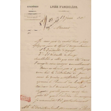 Commande de médailles. 