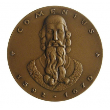 Médaille à l'effigie de Comenius. 