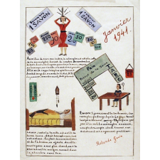Difficultés de la ménagère en janvier 1941 