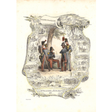 Armée française. Invalides et écoles. 1835.