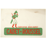 Buvard publicitaire. Cadet-Roussel.