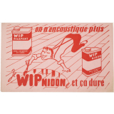 Buvard publicitaire. Wip.