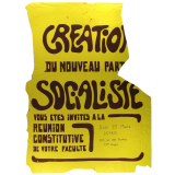 Création du nouveau Parti Socialiste - Vous êtes invités à la réunion constitutive de votre Faculté.