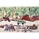 Forêt aux alentours de Dixmont le 23 juillet 1940