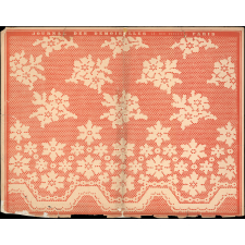 Modèle de broderie de dentelle.
