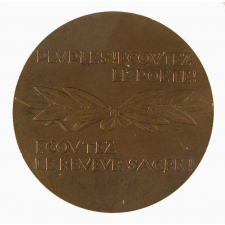 Médaille à l'effigie de Victor Hugo. 
