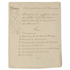 Composition française.