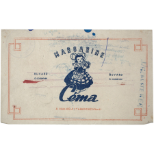 Buvard publicitaire. Margarine Céma.
