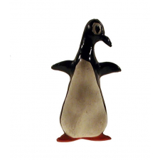 Lot de deux pingouins en celluloïd. 