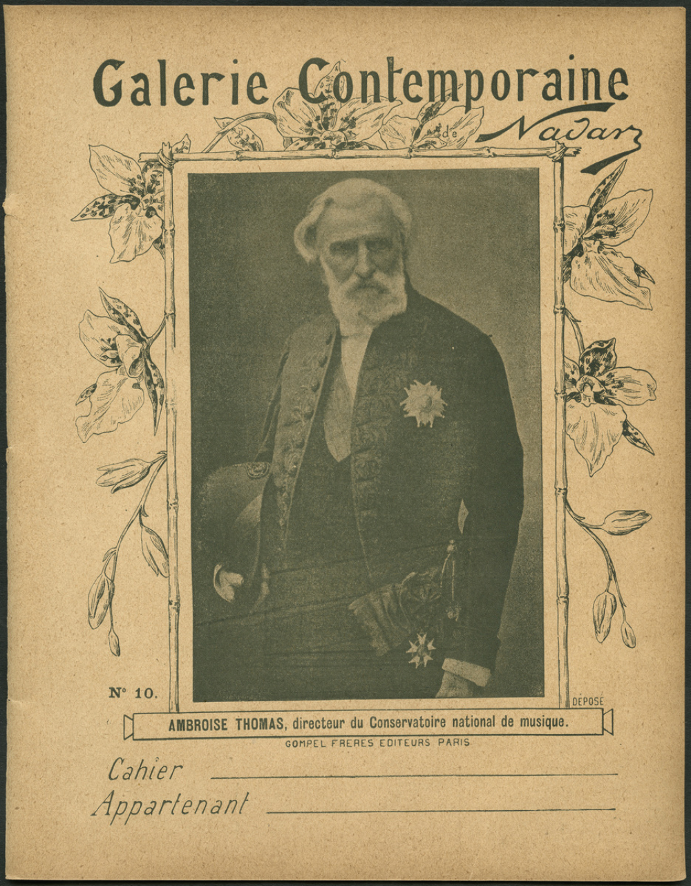 Ambroise Thomas, directeur du Conservatoire national de musique - Galerie Contemporaine n°10