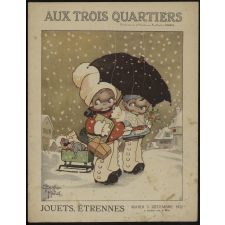 Aux Trois Quartiers, Paris. Jouets, étrennes.