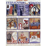 Tribulations d'une ménagère. Janvier 1941.