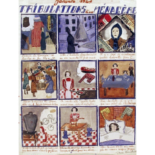 Tribulations d'une ménagère. Janvier 1941.