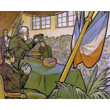 Tableau d'élocution : la distribution de prix. 