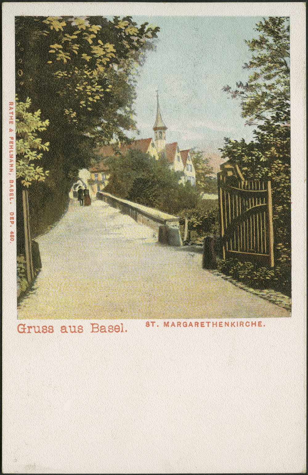 Gruss aus Basel. St. Margarethenkirche