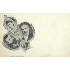 Nicolas II - Alexandra Feod. - E. Loubet.