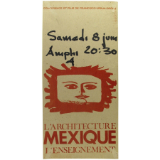 Mexique - L'architecture - L'enseignement - Conférence et film.