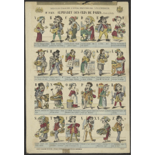 Alphabet des cris de Paris.