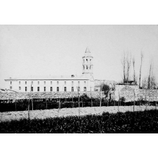 Ecole Normale d'Instituteurs de la Gironde - Les bâtiments côté sud. 