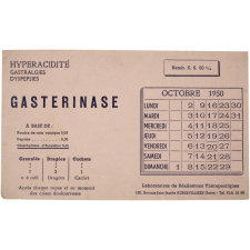 Buvard publicitaire. Gasterinase. 