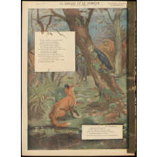 Le Renard et le Corbeau. (Fable de La Fontaine).