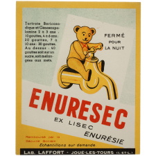 Buvard publicitaire. Enuresec. Enurésie.