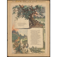 Le Chêne et le Roseau. (Fable de La Fontaine).