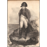 Napoléon sur l'île de Sainte-Hélène. 