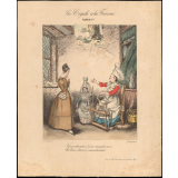 Fable de La Fontaine. . La Cigale et la Fourmi. Fable 1re.