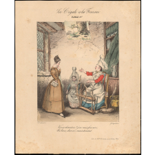 Fable de La Fontaine. . La Cigale et la Fourmi. Fable 1re.