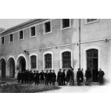Ecole Normale d'Instituteurs de Châteauroux - La rentrée des élèves à l'étude (le 19 Mai 1899). 