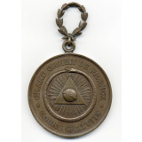 Médaille de prix des Cours Gratuits du Grand Orient de France. 