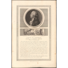 Caritat de Condorcet. Député à la Convention Nationale, Mort le 28 Mars 1794.