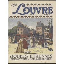 Au Louvre, Paris 1914. Jouets, étrennes.