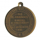 Médaille commémorative de l'inauguration du collège et de deux écoles communales à Dreux. 