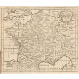 Carte de France dressée sur les observations de Mrs de l'Académie des Sciences.