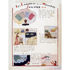 Les Embarras de la ménagère en Janvier 1941.