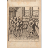 Le Jeune Maximilien Ier donnant audience aux chevaliers. 