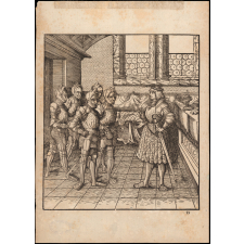 Le Jeune Maximilien Ier donnant audience aux chevaliers. 
