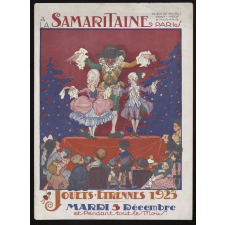 A la Samaritaine, Paris. Jouets, étrennes 1923.