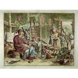 La petite école à l'écurie. 
