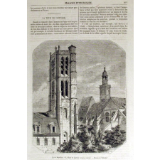 Lycée Napoléon. La Tour de Clotilde (dixième siècle).