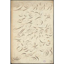 Modèle d'alphabet.