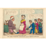 The old Womans complaint, or the Greek Alphabet.