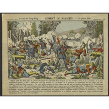 Combat de Nam-Dinh. Guerre du Tong-King. 19 juillet 1883.