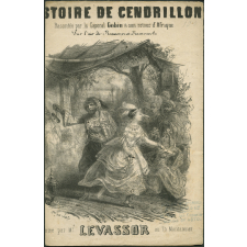 Partition musicale : Histoire de Cendrillon. Racontée par le Caporal Gobin à son retour d'Agrique. 