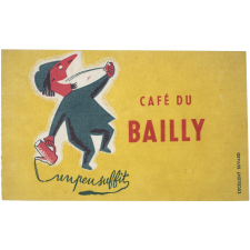 Buvard publicitaire. Café du Bailly.