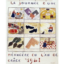 La Journée d'une ménagère en l'an de grâce 1941.